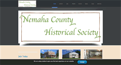 Desktop Screenshot of nemahacountyhistoricalsociety.com